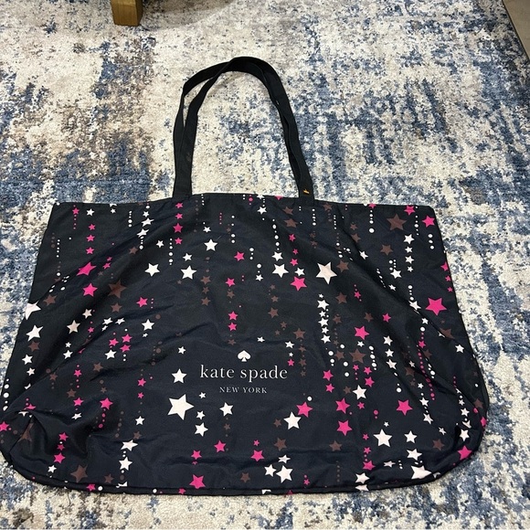 Kate Spade New York 2011 Black Multi-Colored Stargazer Tote Bag - Picture 3 of 7